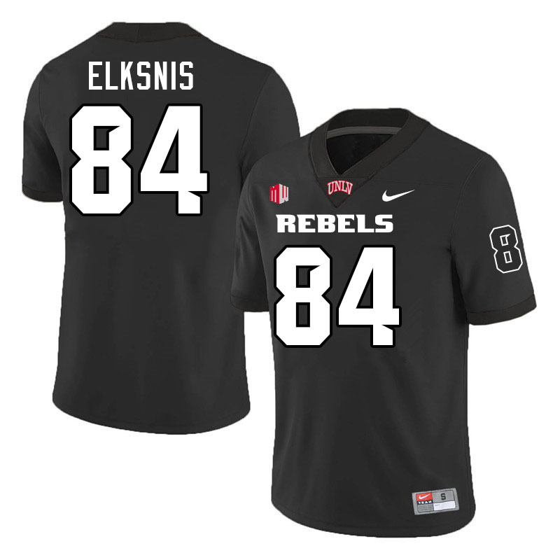 Nick Elksnis UNLV Jersey,UNLV Rebels Football Uniforms,Jerseys,Gears-Black